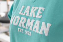 Load image into Gallery viewer, Lake Norman Puffy Ink Crew Neck Sweatshirt