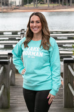Load image into Gallery viewer, Lake Norman Puffy Ink Crew Neck Sweatshirt