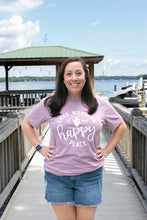Load image into Gallery viewer, Lake Norman is my Happy Place T-Shirt - Heather Orchid