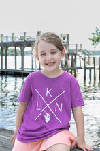 Load image into Gallery viewer, Youth LKN Lake T-Shirt - Heather Magenta