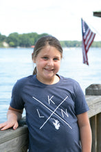 Load image into Gallery viewer, Youth LKN Lake T-Shirt - Navy