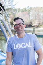 Load image into Gallery viewer, LOCAL Lake Norman T-Shirt - Heather Light Blue