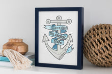 Load image into Gallery viewer, "Home is Where the Anchor Drops" Giclée Fine Art Print