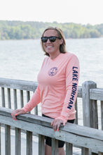 Load image into Gallery viewer, Lake Norman UV Sun/Fishing Long Sleeve Shirt - Coral