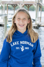 Load image into Gallery viewer, Youth Lake Norman 1963 Fleece Hooded Sweatshirt