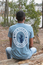 Load image into Gallery viewer, Lake Norman Oval Short Sleeve T-Shirt - Heather Slate