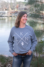 Load image into Gallery viewer, LKN Lake Long Sleeve T-Shirt - Saltwater Grey