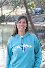 Load image into Gallery viewer, Lake Norman 1963 Sponge Fleece Hoodie Sweatshirt - Heather Blue Lagoon