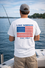 Load image into Gallery viewer, Fish Hook Flag Lake Norman T-Shirt
