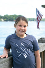 Load image into Gallery viewer, Youth LKN Lake T-Shirt - Navy
