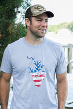 Load image into Gallery viewer, USA Flag Lake Norman T-Shirt
