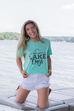 Load image into Gallery viewer, Boat Waves Lake Days T-Shirt
