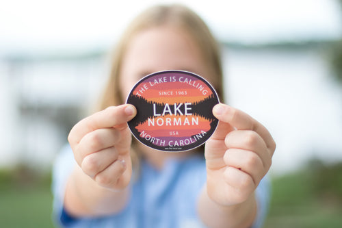 Sticker for Sale mit Lake Norman North Carolina